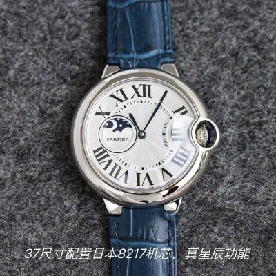 TW Factory Cartier Ballon Bleu 8217 Movement 42/37/33MM White Dial AAA grade replica watches USA